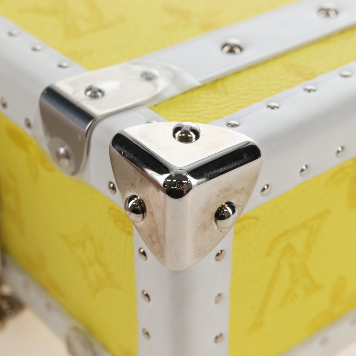 LOUIS VUITTON Monogram Everyday Clutch Box Bag Yellow M45869 LV Auth 212435SM