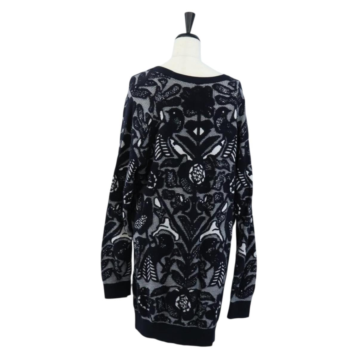 Chloe Sweater Cotton Black Auth 212447M
