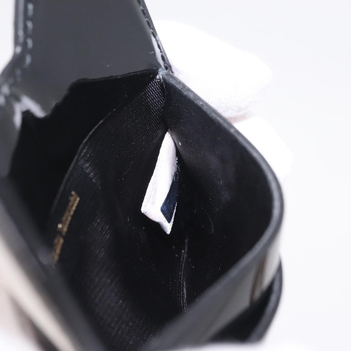 Jimmy Choo x Sailor Moon Luna Card Case Leather Black Auth 212454SM