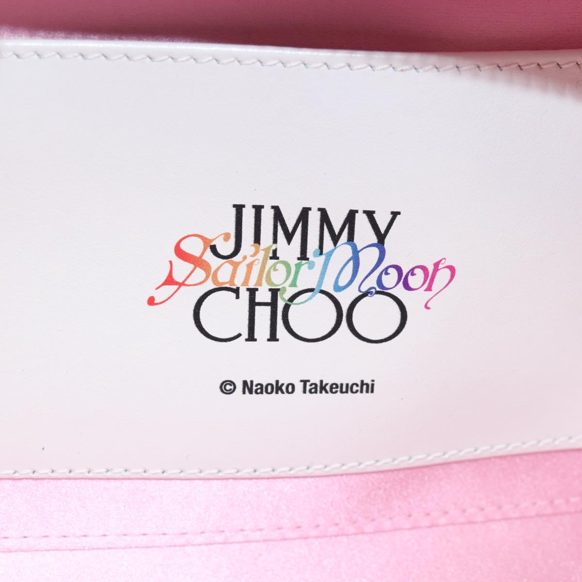 Jimmy Choo x Sailor Moon Sailor Guardians Phone Case Leather White Auth 212460SM