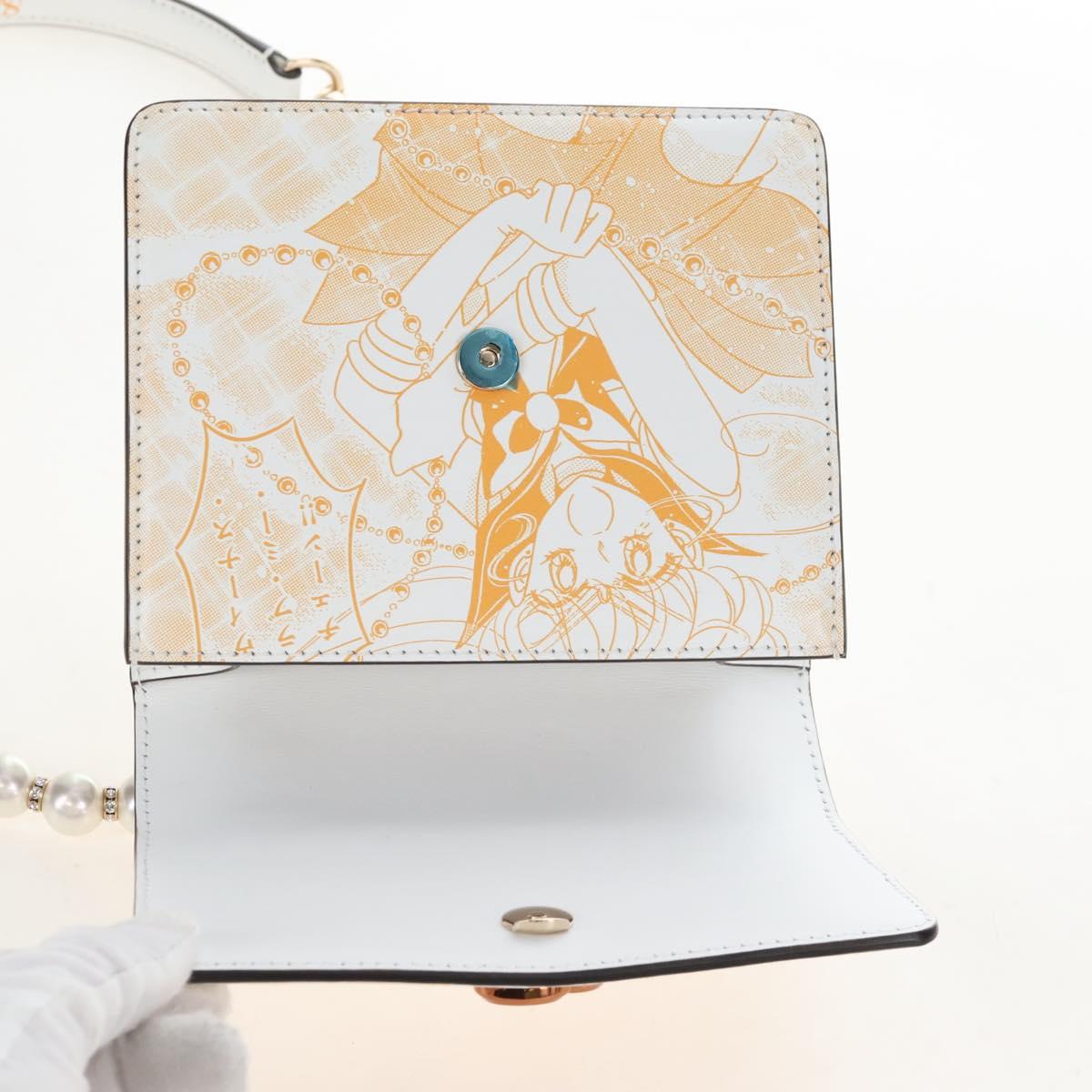 Jimmy Choo x Sailor Moon Sailor Venus Varenne Quad XS Bag Leather Auth 212463SM
