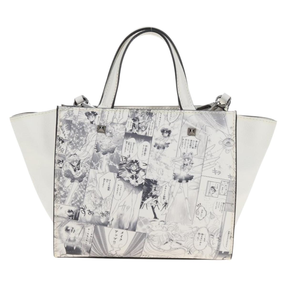 Jimmy Choo x Sailor Moon Tuxedo Mask Varenne Bag Leather 2way Auth 212481SAM