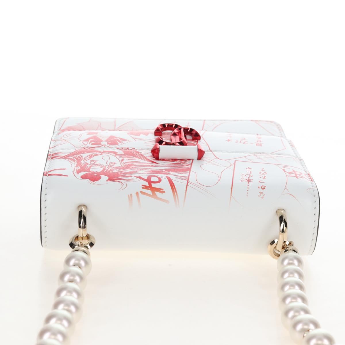Jimmy Choo x Sailor Moon Sailor Mars Varenne Quad XS Bag Leather Auth 212482SM