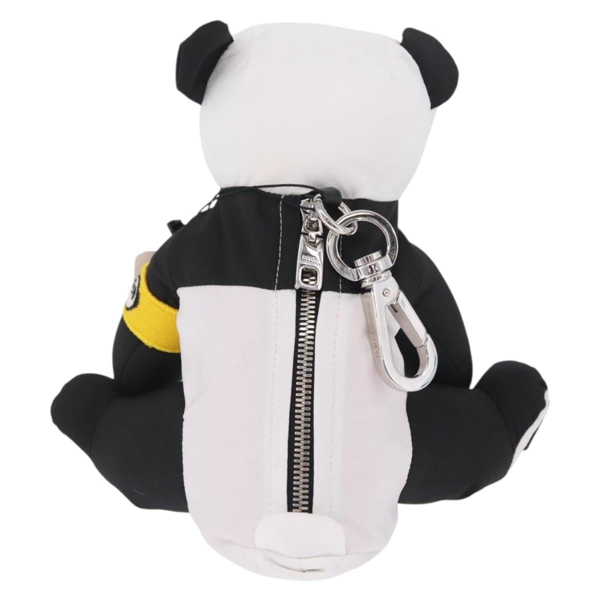 Dolce & Gabbana x Jujutsu Kaisen Eco Bag Panda Nylon Black White Auth 212704M