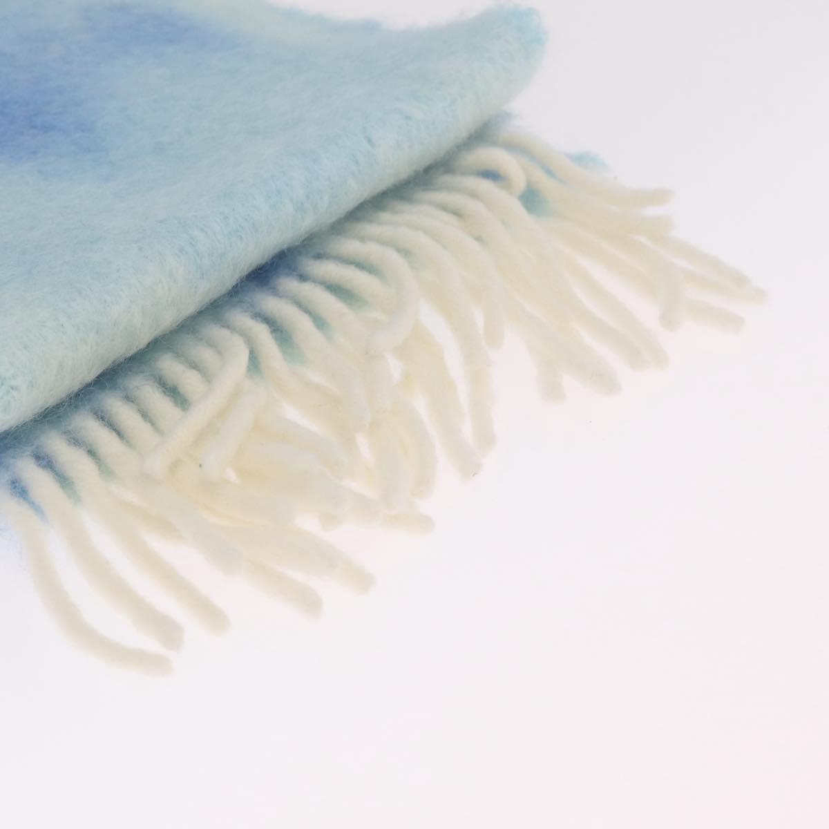 LOEWE x Studio Ghibli Calcifer Scarf Mohair Blue Auth 212708SM