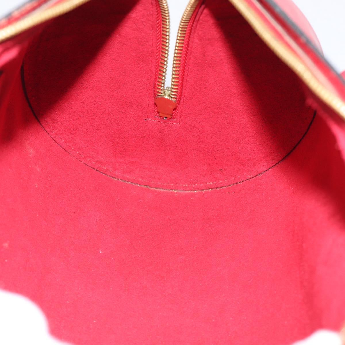 LOUIS VUITTON Epi Soufflot Hand Bag Red M52227 LV Auth 212721