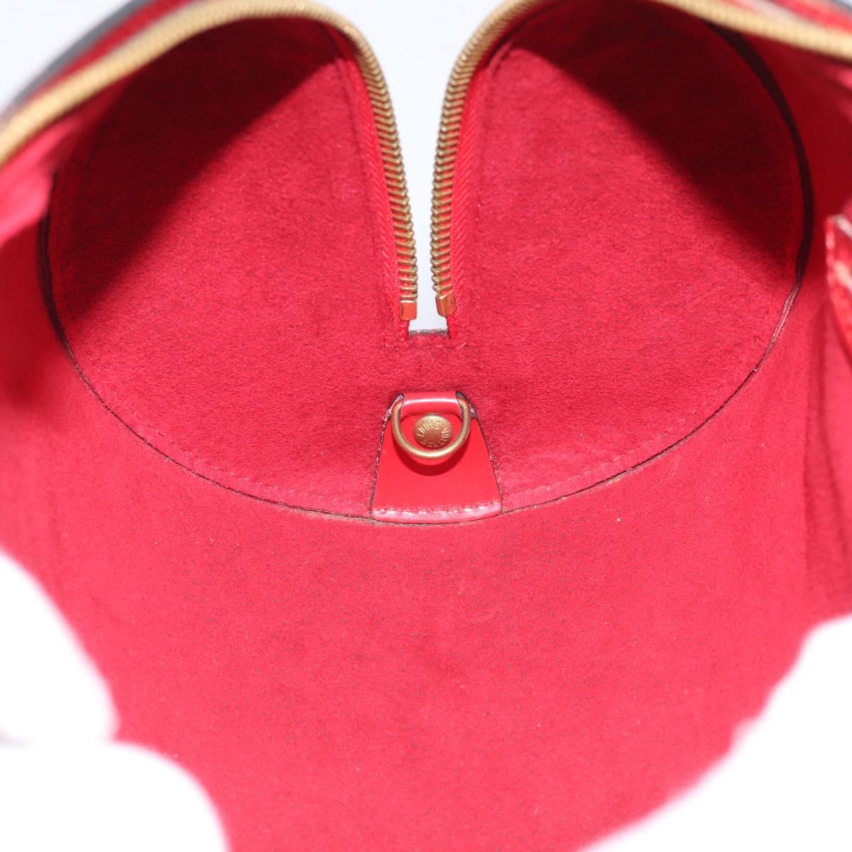 LOUIS VUITTON Epi Soufflot Hand Bag Red M52227 LV Auth 212721