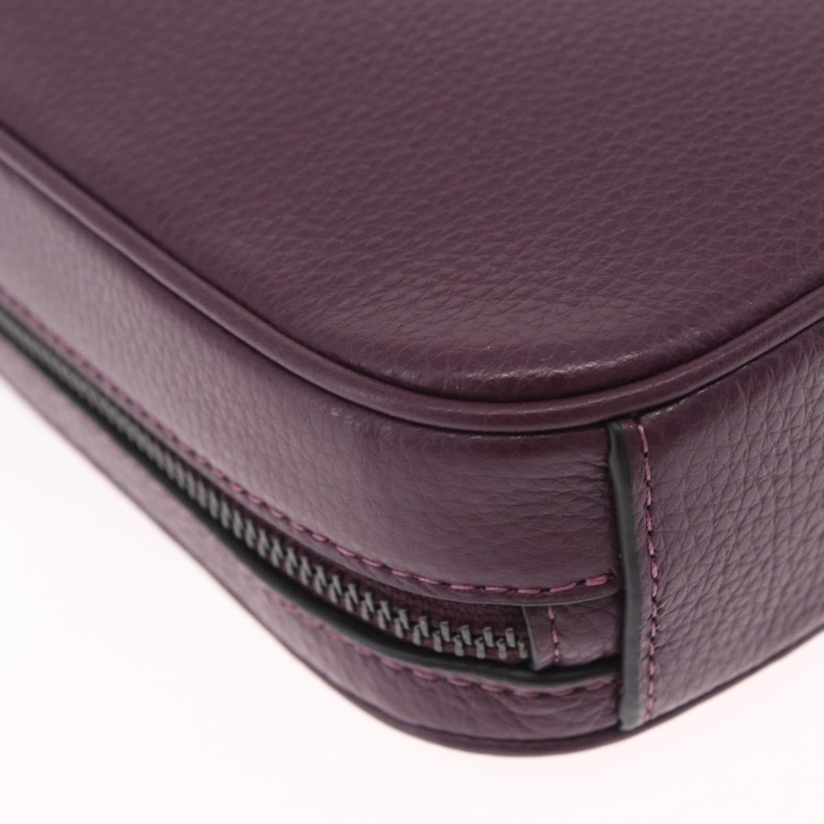 Coach ×Disney Maleficent Evaphone Cross Body Bag 2way Purple Auth 212736M