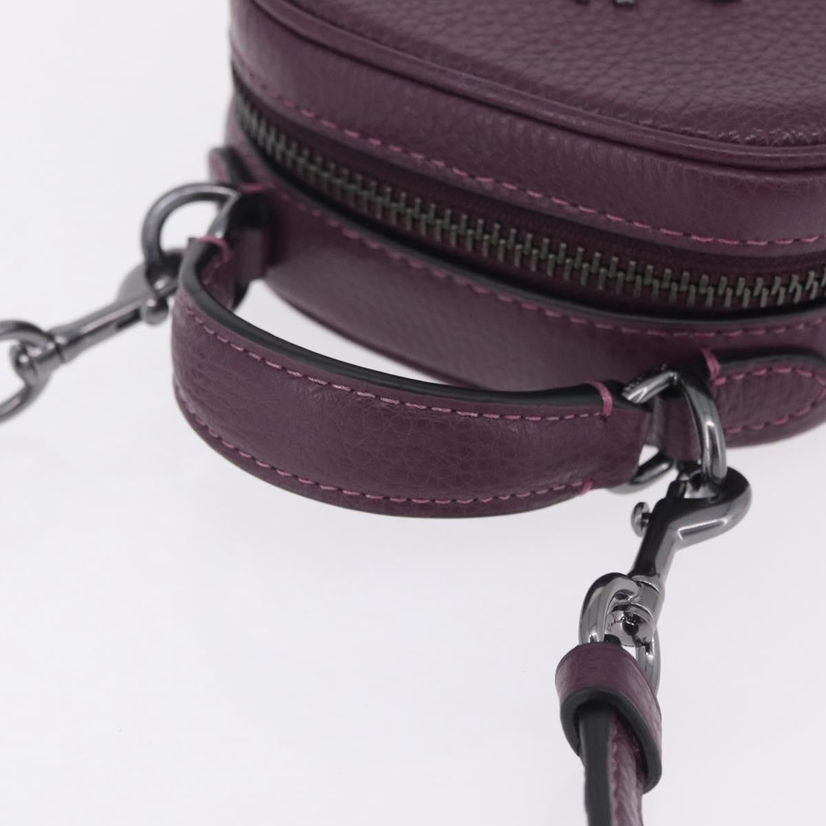 Coach ×Disney Maleficent Evaphone Cross Body Bag 2way Purple Auth 212736M