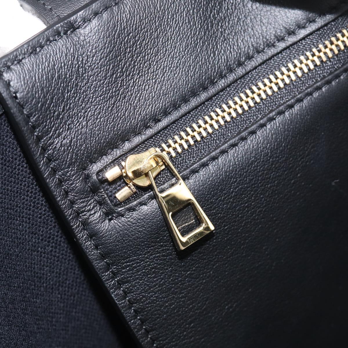 LOEWE x Studio Ghibli Howl Sophie Tote Bag Leather Canvas Black Auth 212784SM