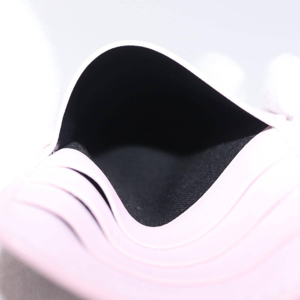 LOEWE x Suna Fujita Card Case Leather Japan Limited Pink Silver Auth 212786SM