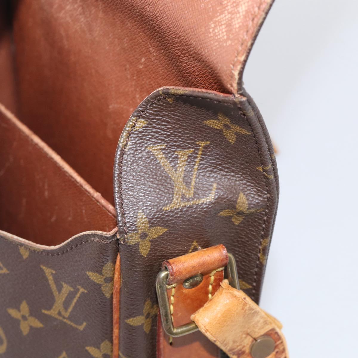 LOUIS VUITTON Monogram Cartouchiere MM Shoulder Bag M51253 LV Auth 212933