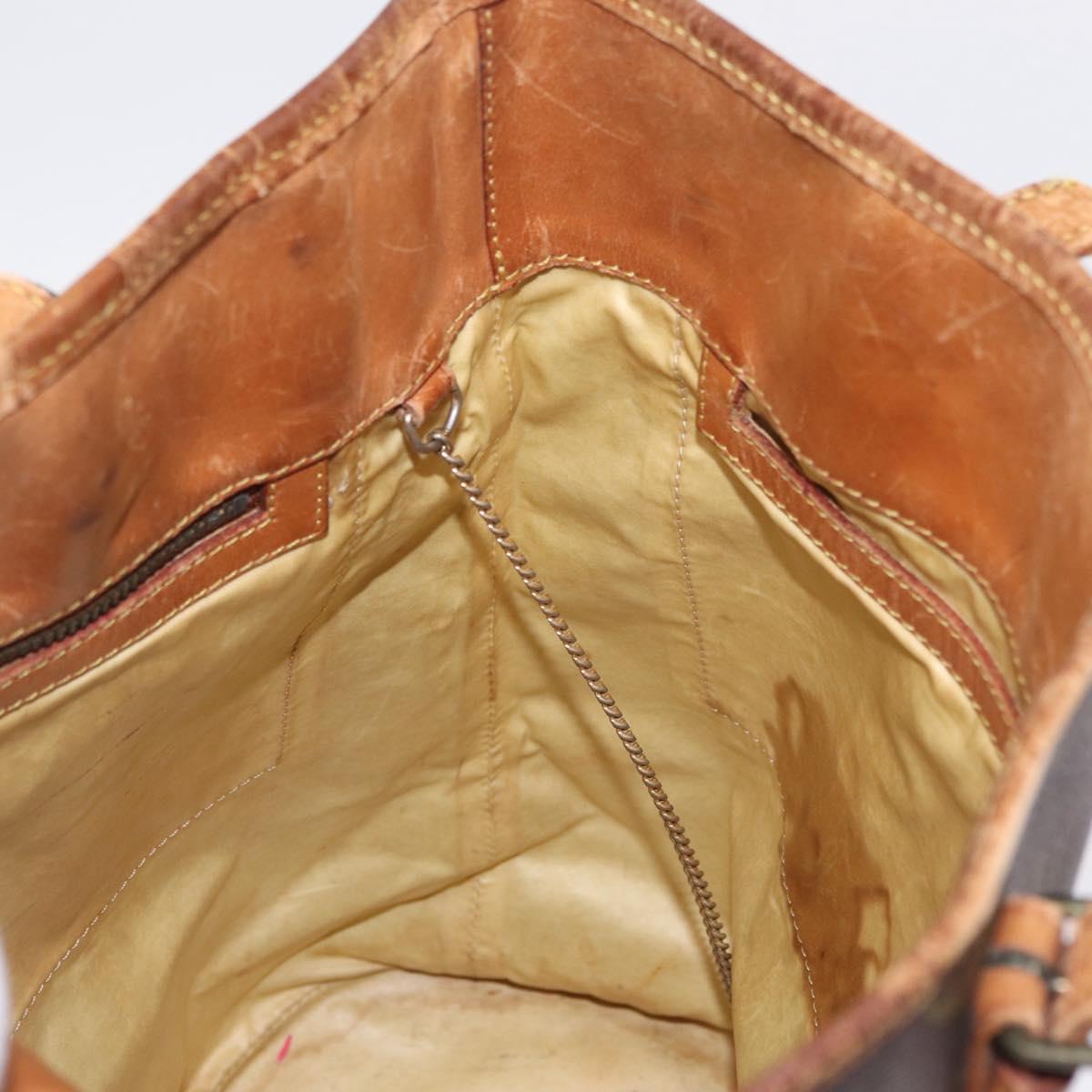 LOUIS VUITTON Monogram Bucket GM Shoulder Bag M42236 LV Auth 212934
