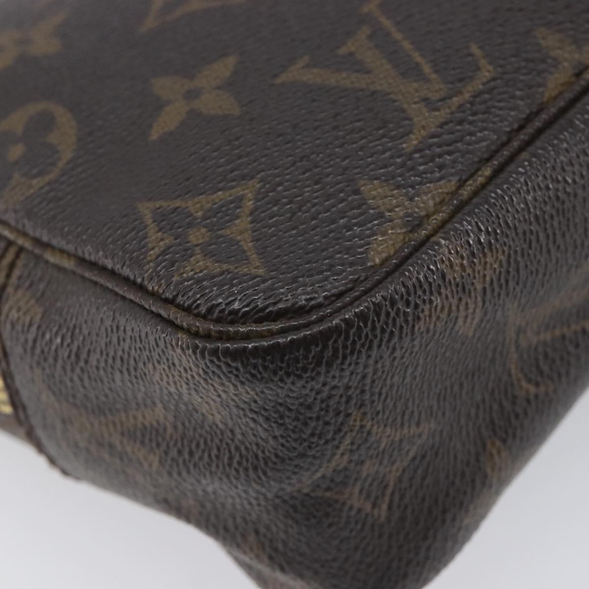 LOUIS VUITTON Monogram Trousse Toilette 18 Pouch M47526 LV Auth 212937