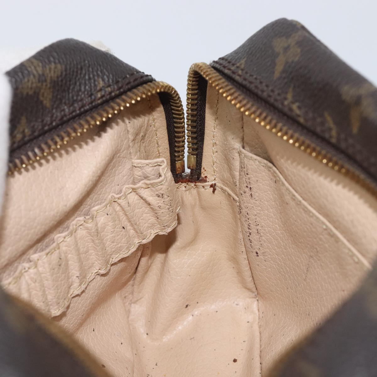 LOUIS VUITTON Monogram Trousse Toilette 18 Pouch M47526 LV Auth 212937