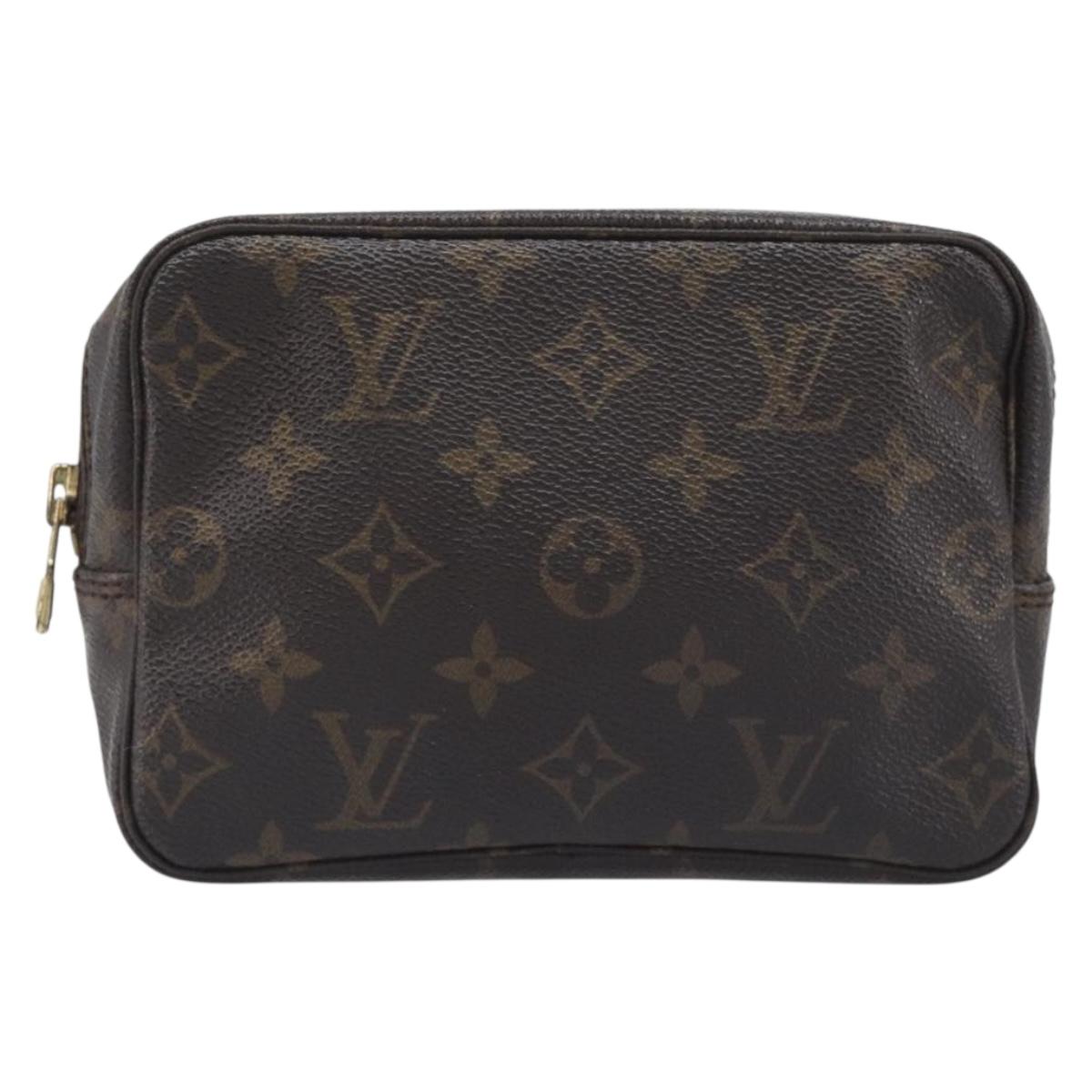 LOUIS VUITTON Monogram Trousse Toilette 18 Pouch M47526 LV Auth 212937