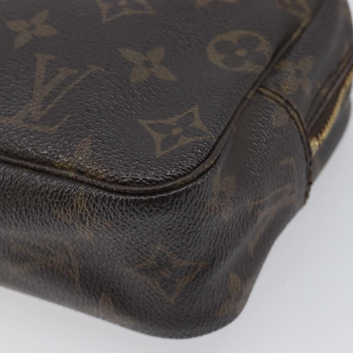 LOUIS VUITTON Monogram Trousse Toilette 18 Pouch M47526 LV Auth 212937