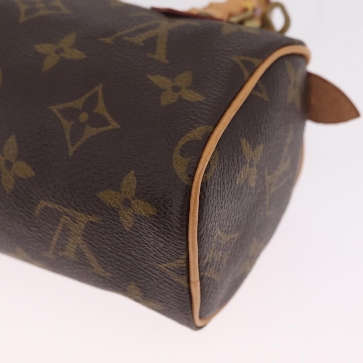 LOUIS VUITTON Monogram Mini Speedy Hand Bag M41534 LV Auth 212949SAM