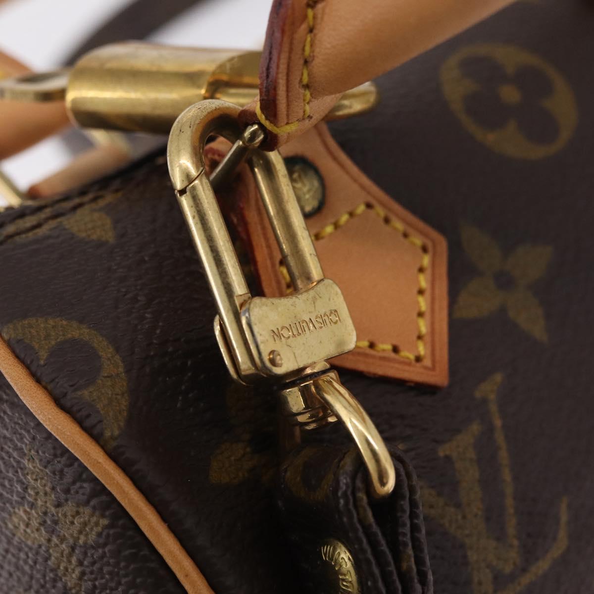 LOUIS VUITTON Monogram Mini Speedy Hand Bag M41534 LV Auth 212949SAM