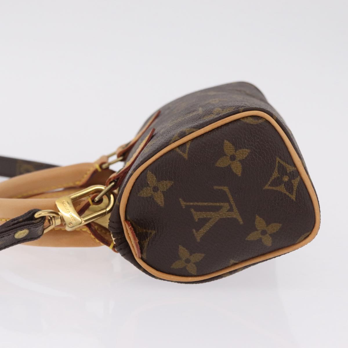 LOUIS VUITTON Monogram Mini Speedy Hand Bag M41534 LV Auth 212949SAM