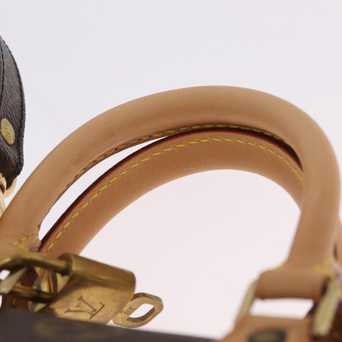 LOUIS VUITTON Monogram Mini Speedy Hand Bag M41534 LV Auth 212949SAM