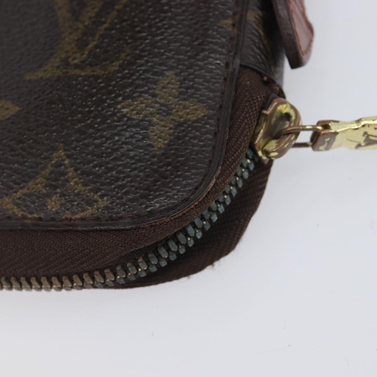 LOUIS VUITTON Monogram Poche Escapade Travel Case M60113 LV Auth 212951