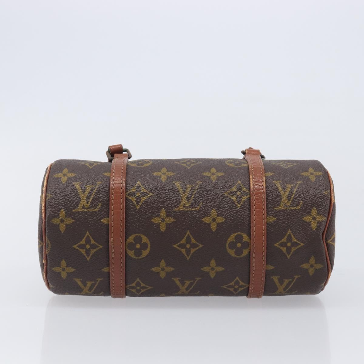 LOUIS VUITTON Monogram Papillon 19 Hand Bag M51389 LV Auth 212952