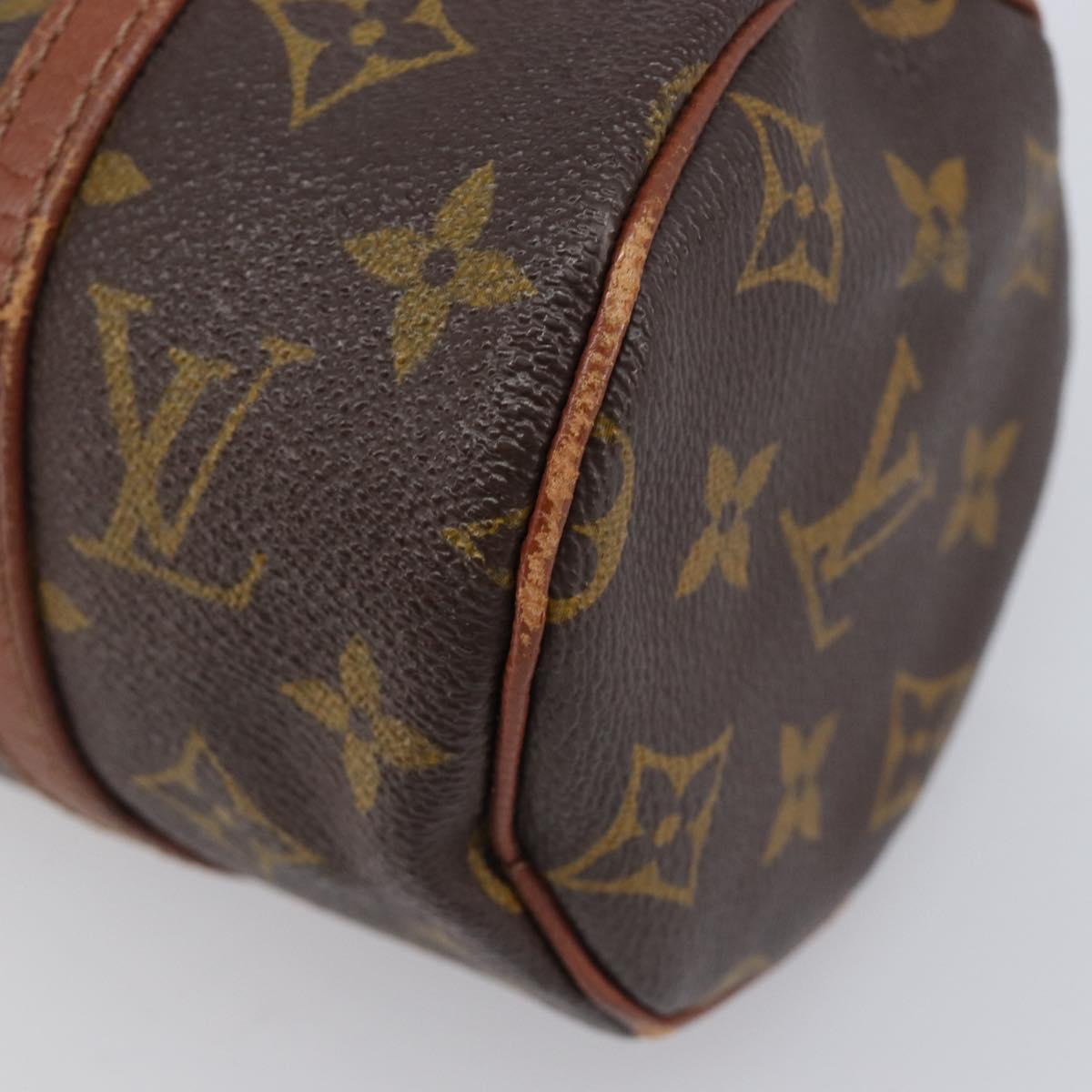 LOUIS VUITTON Monogram Papillon 19 Hand Bag M51389 LV Auth 212952