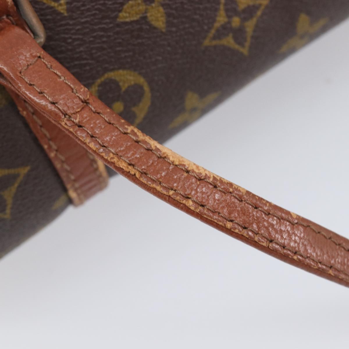 LOUIS VUITTON Monogram Papillon 19 Hand Bag M51389 LV Auth 212952