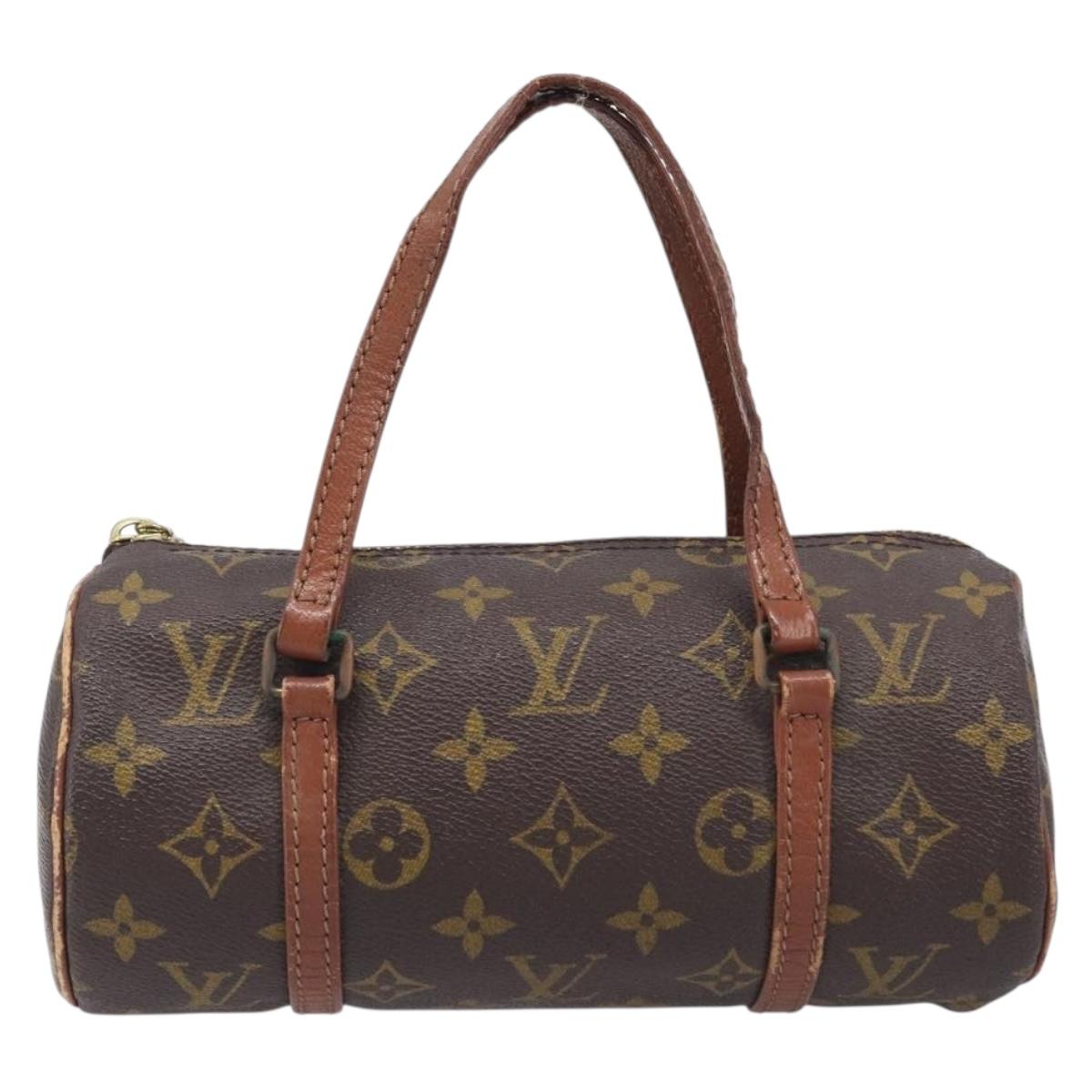 LOUIS VUITTON Monogram Papillon 19 Hand Bag M51389 LV Auth 212952