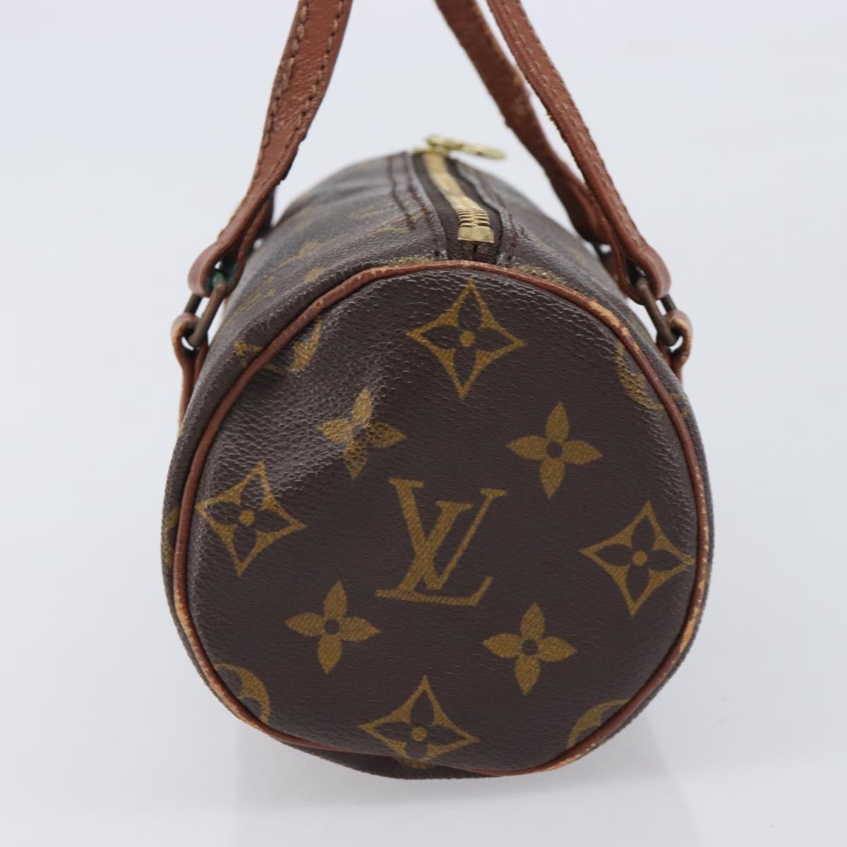 LOUIS VUITTON Monogram Papillon 19 Hand Bag M51389 LV Auth 212952