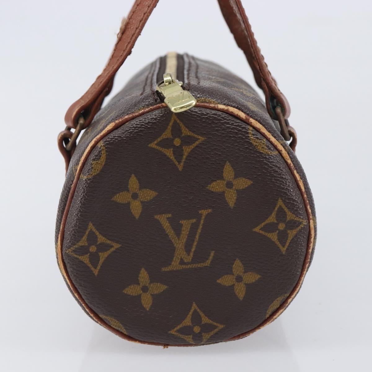 LOUIS VUITTON Monogram Papillon 19 Hand Bag M51389 LV Auth 212952