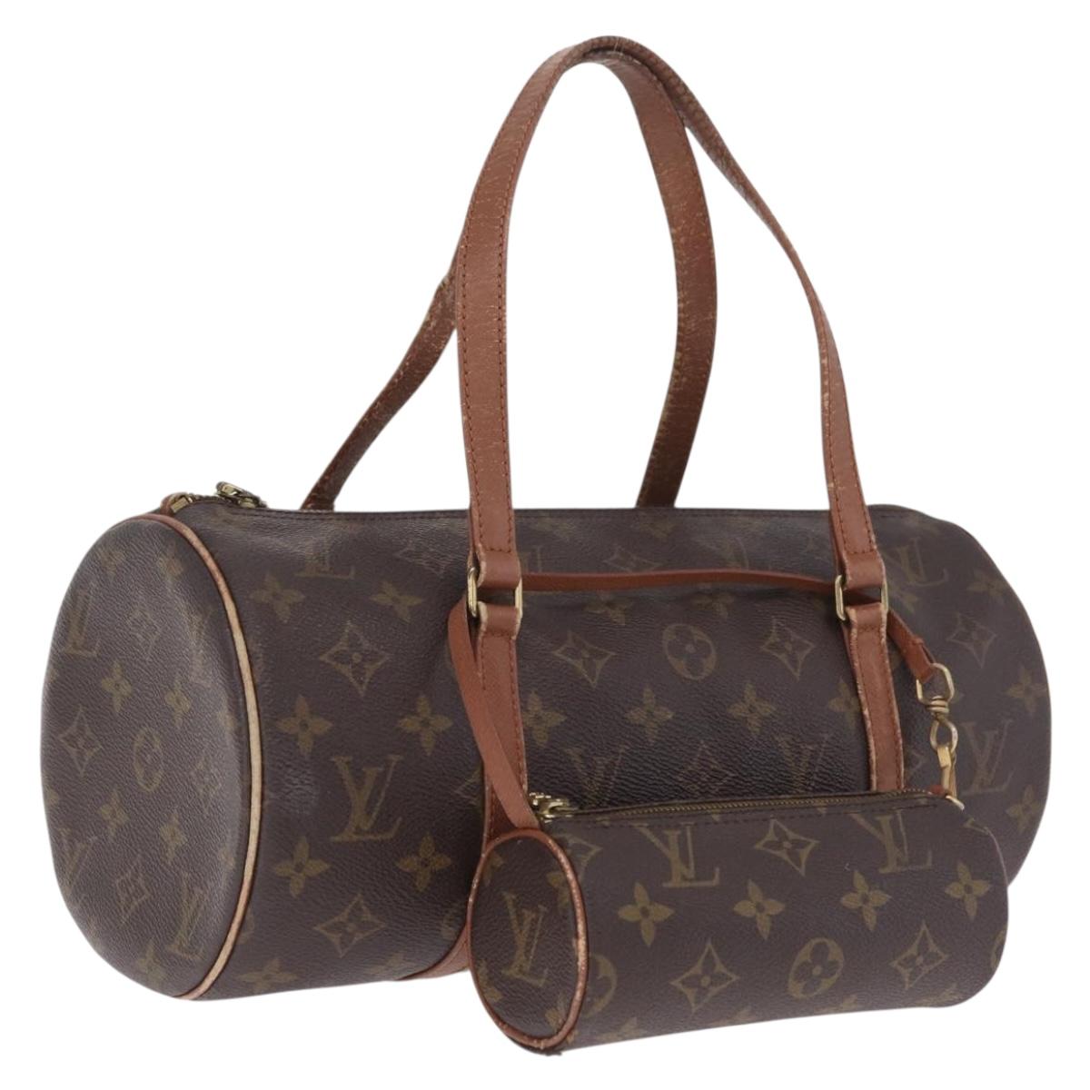 LOUIS VUITTON Monogram Papillon 30 Hand Bag M51365 LV Auth 212957