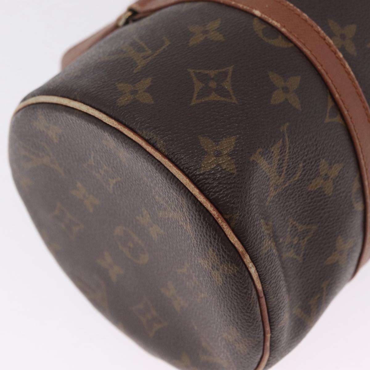 LOUIS VUITTON Monogram Papillon 30 Hand Bag M51365 LV Auth 212957