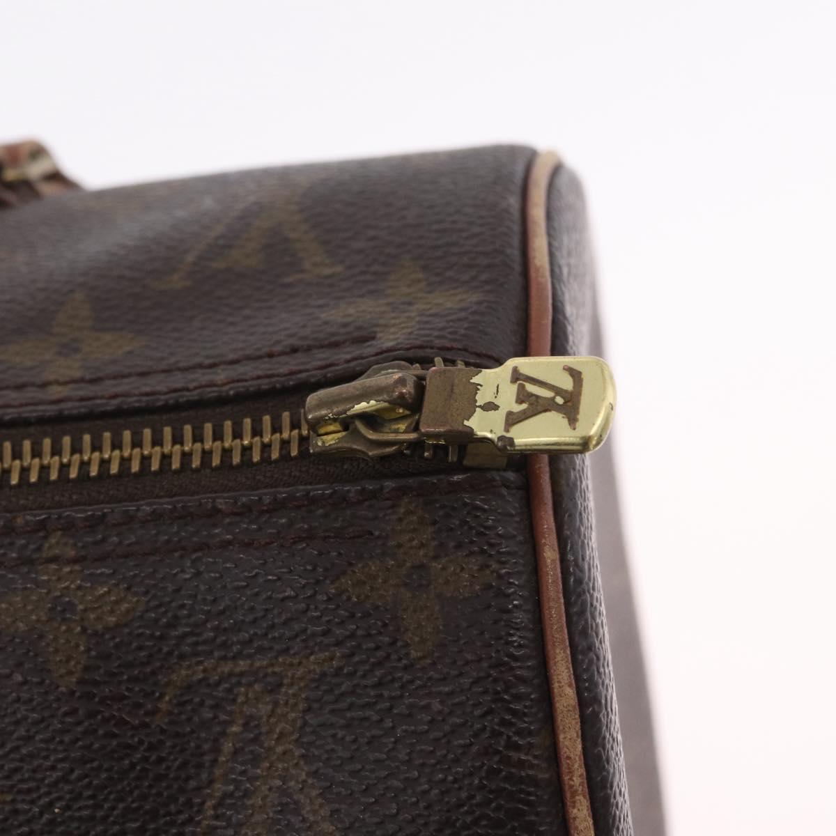 LOUIS VUITTON Monogram Papillon 30 Hand Bag M51365 LV Auth 212957
