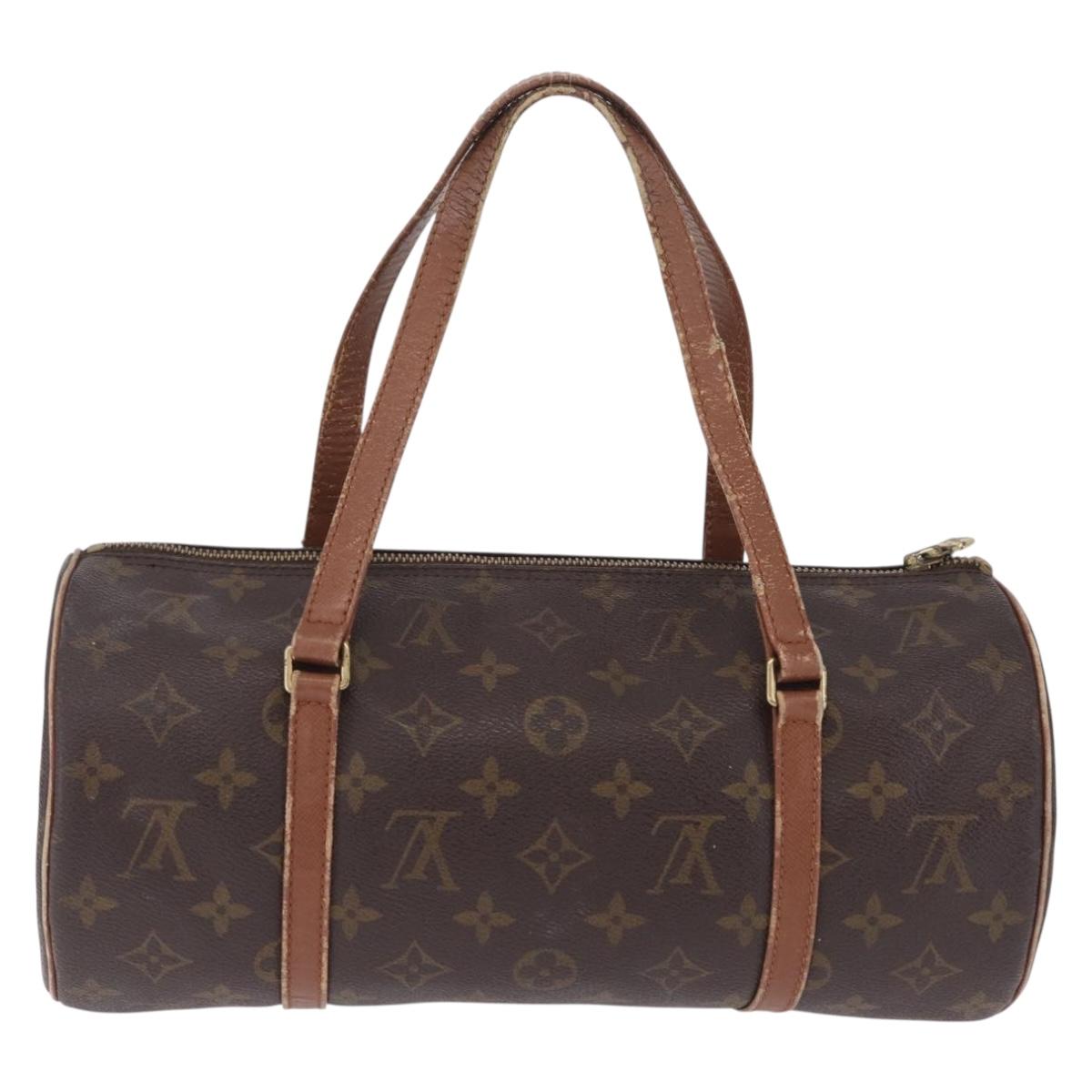 LOUIS VUITTON Monogram Papillon 30 Hand Bag M51365 LV Auth 212957