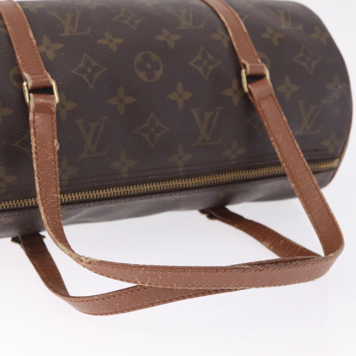 LOUIS VUITTON Monogram Papillon 30 Hand Bag M51365 LV Auth 212957