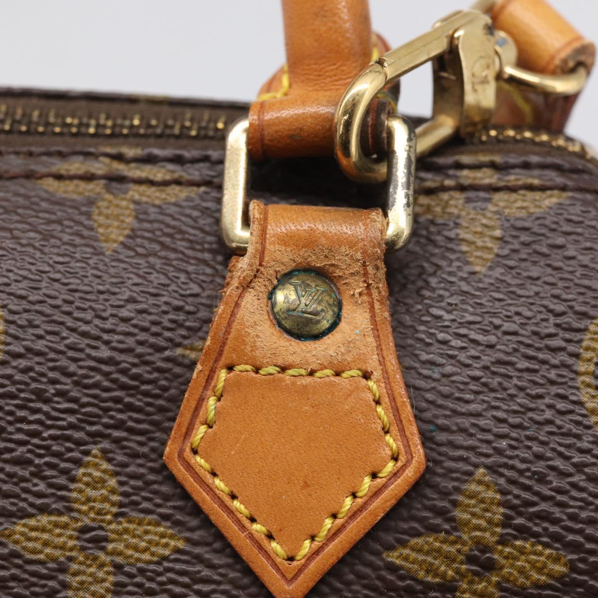 LOUIS VUITTON Monogram Mini Speedy Hand Bag M41534 LV Auth 212958A