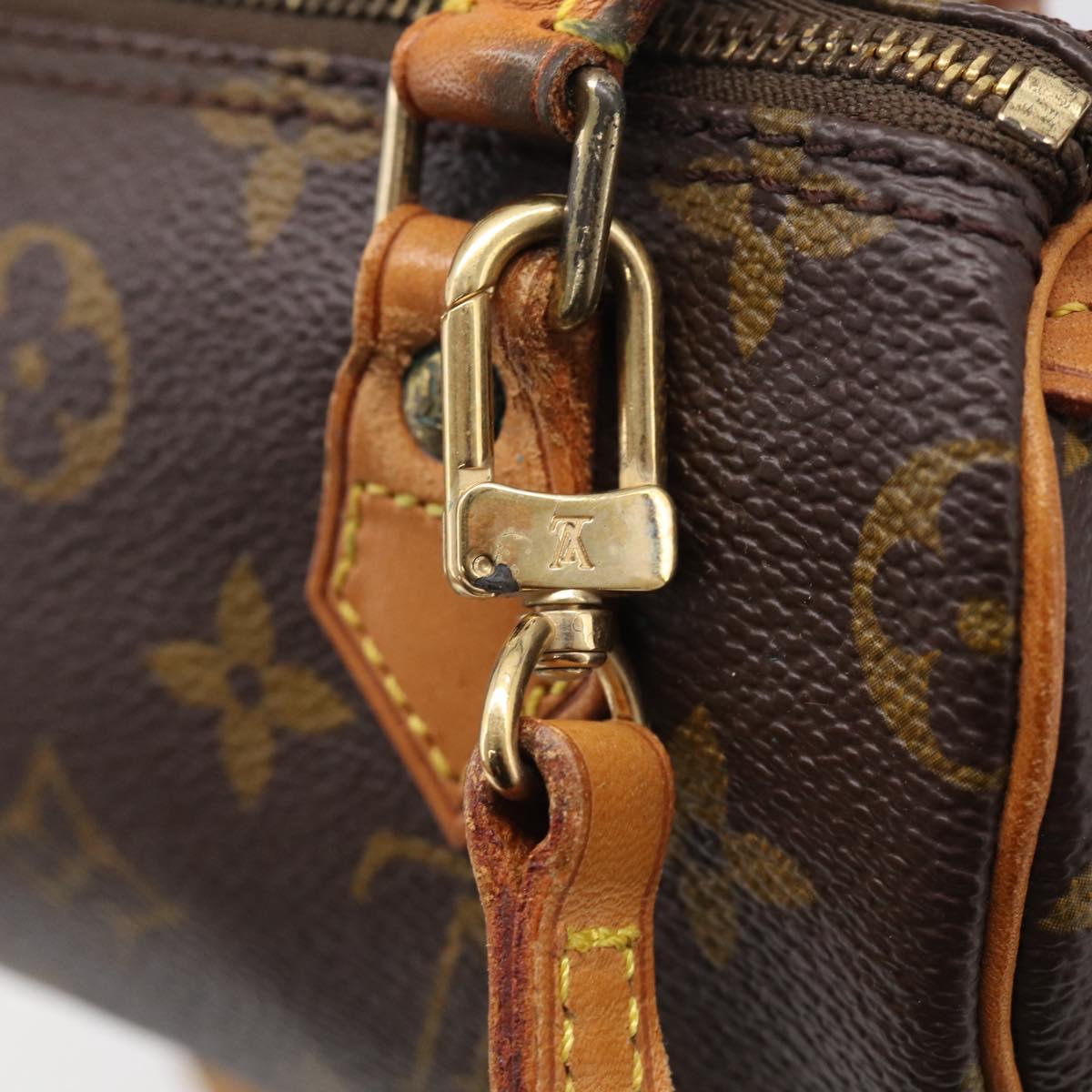 LOUIS VUITTON Monogram Mini Speedy Hand Bag M41534 LV Auth 212958A