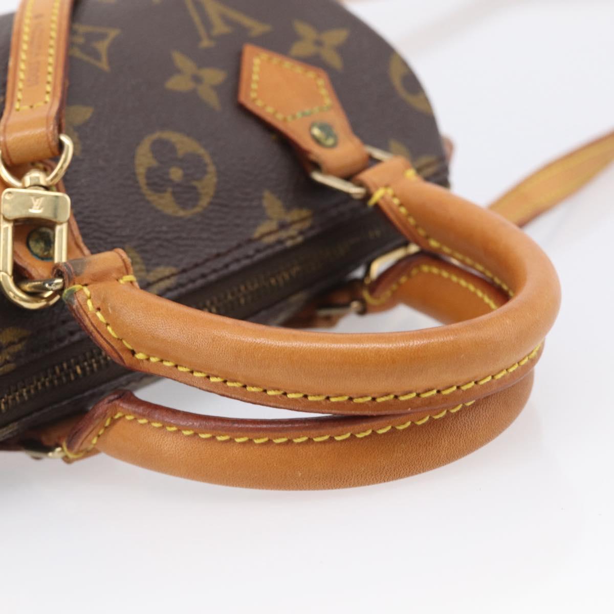 LOUIS VUITTON Monogram Mini Speedy Hand Bag M41534 LV Auth 212958A