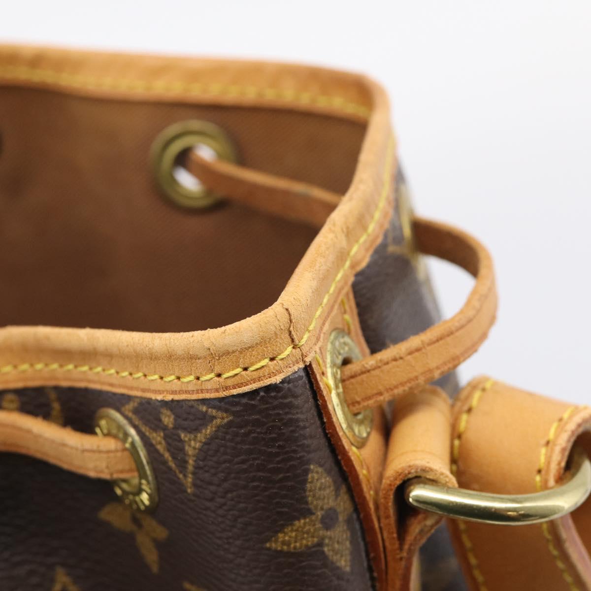 LOUIS VUITTON Monogram Noe Shoulder Bag M42224 LV Auth 212959V
