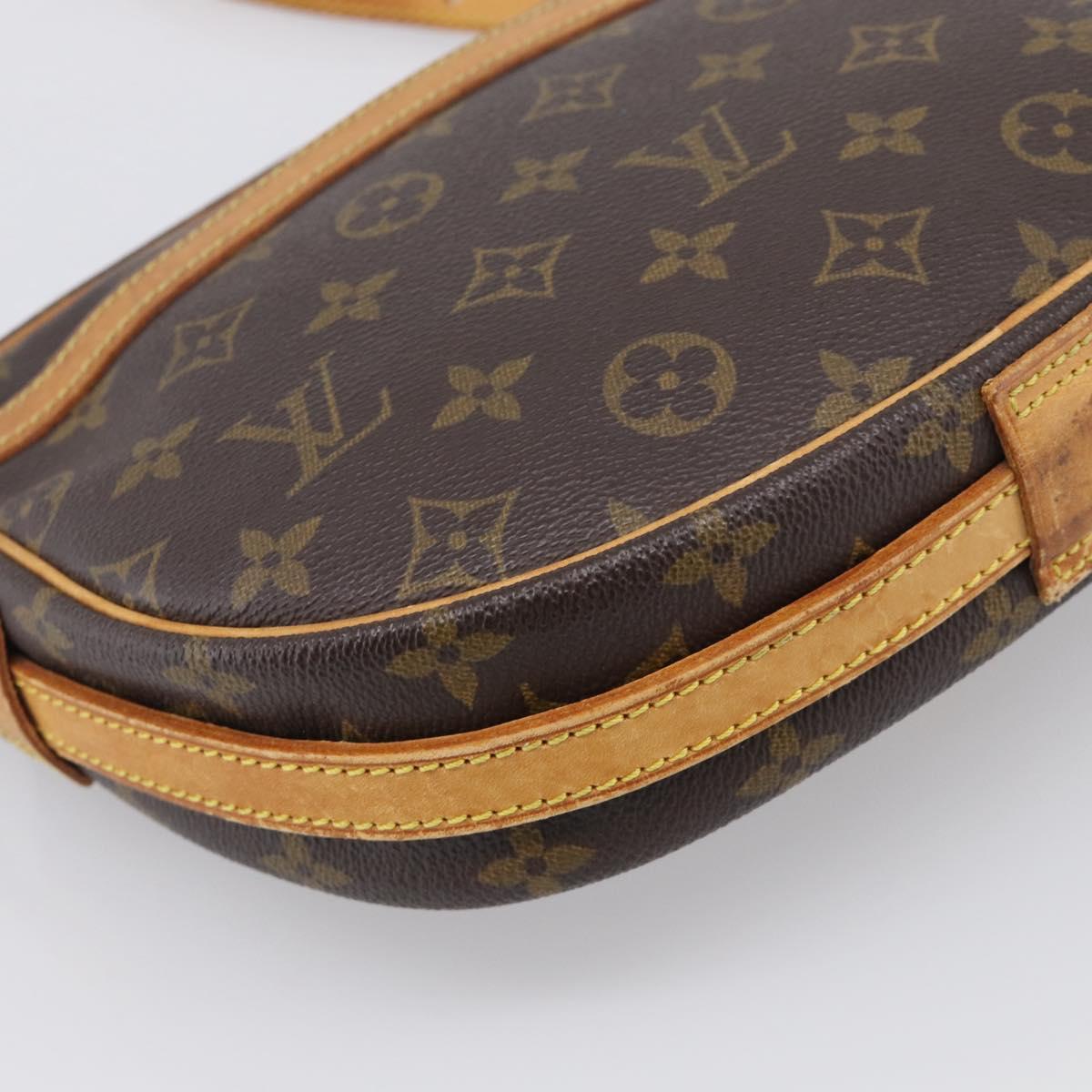 LOUIS VUITTON Monogram Jeune Fille MM Shoulder Bag M51226 LV Auth 212960