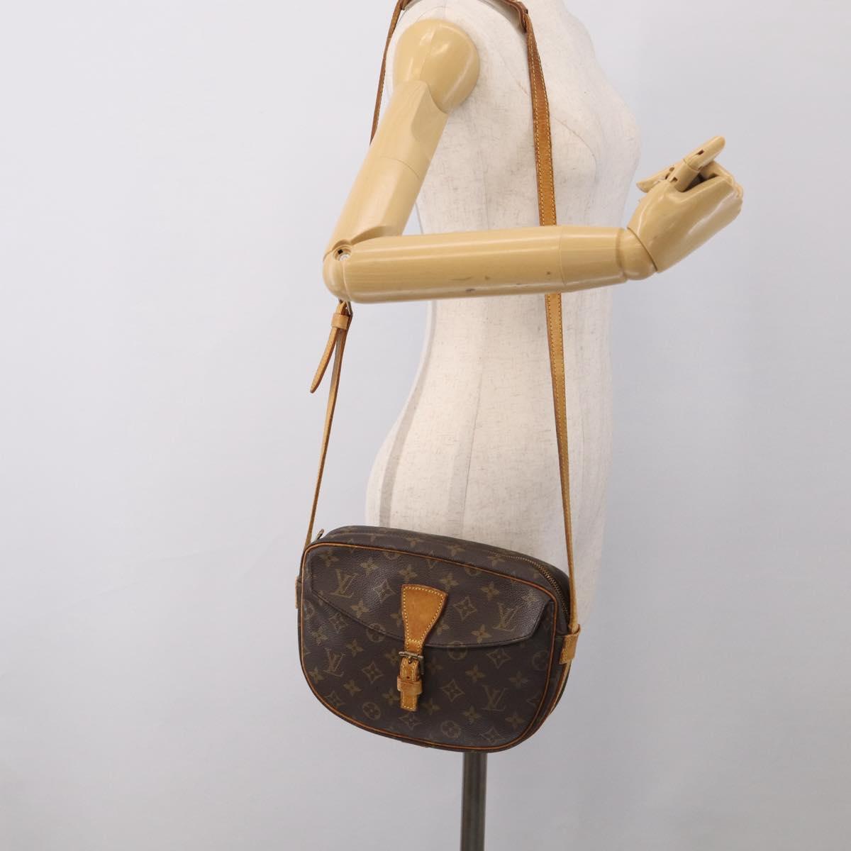 LOUIS VUITTON Monogram Jeune Fille MM Shoulder Bag M51226 LV Auth 212960