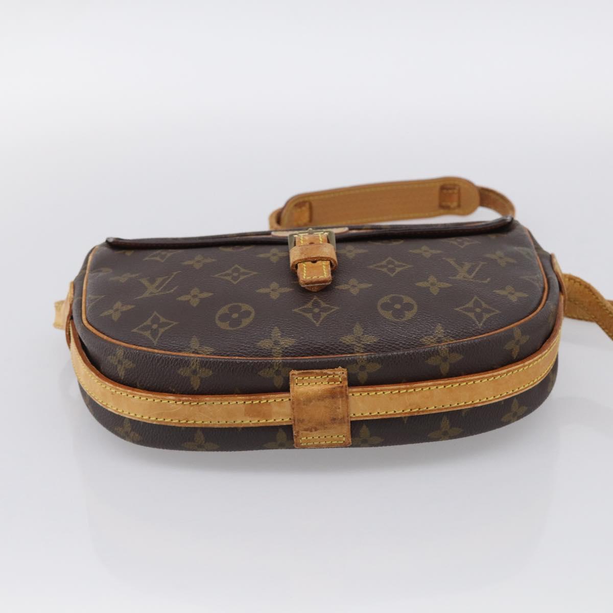 LOUIS VUITTON Monogram Jeune Fille MM Shoulder Bag M51226 LV Auth 212960
