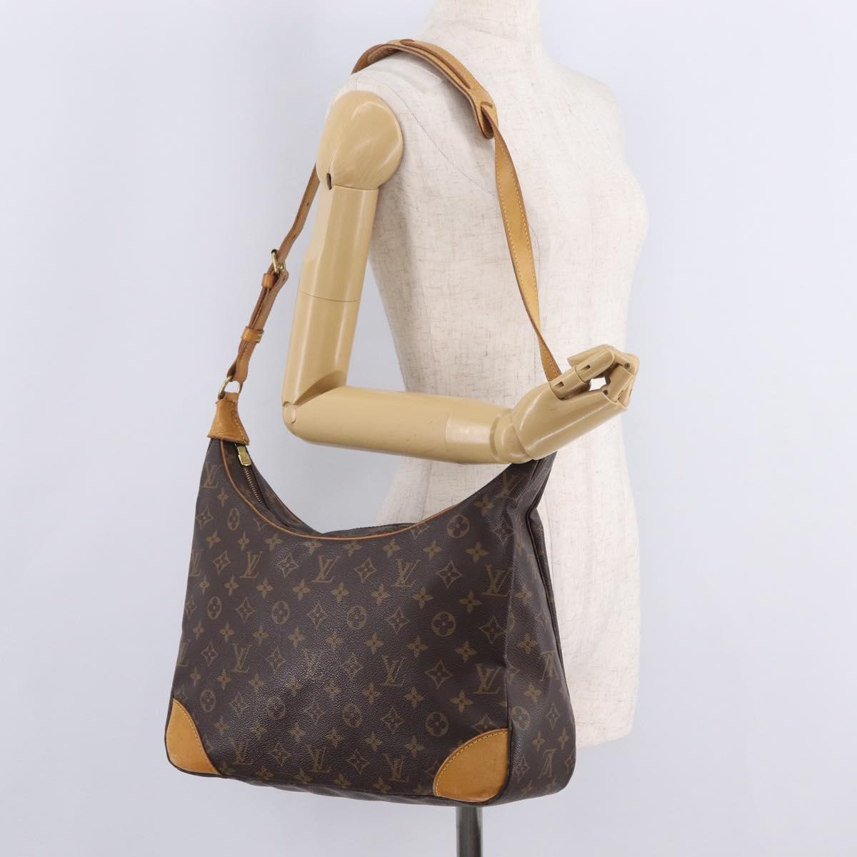 LOUIS VUITTON Monogram Boulogne 35 Shoulder Bag M51260 LV Auth 212963