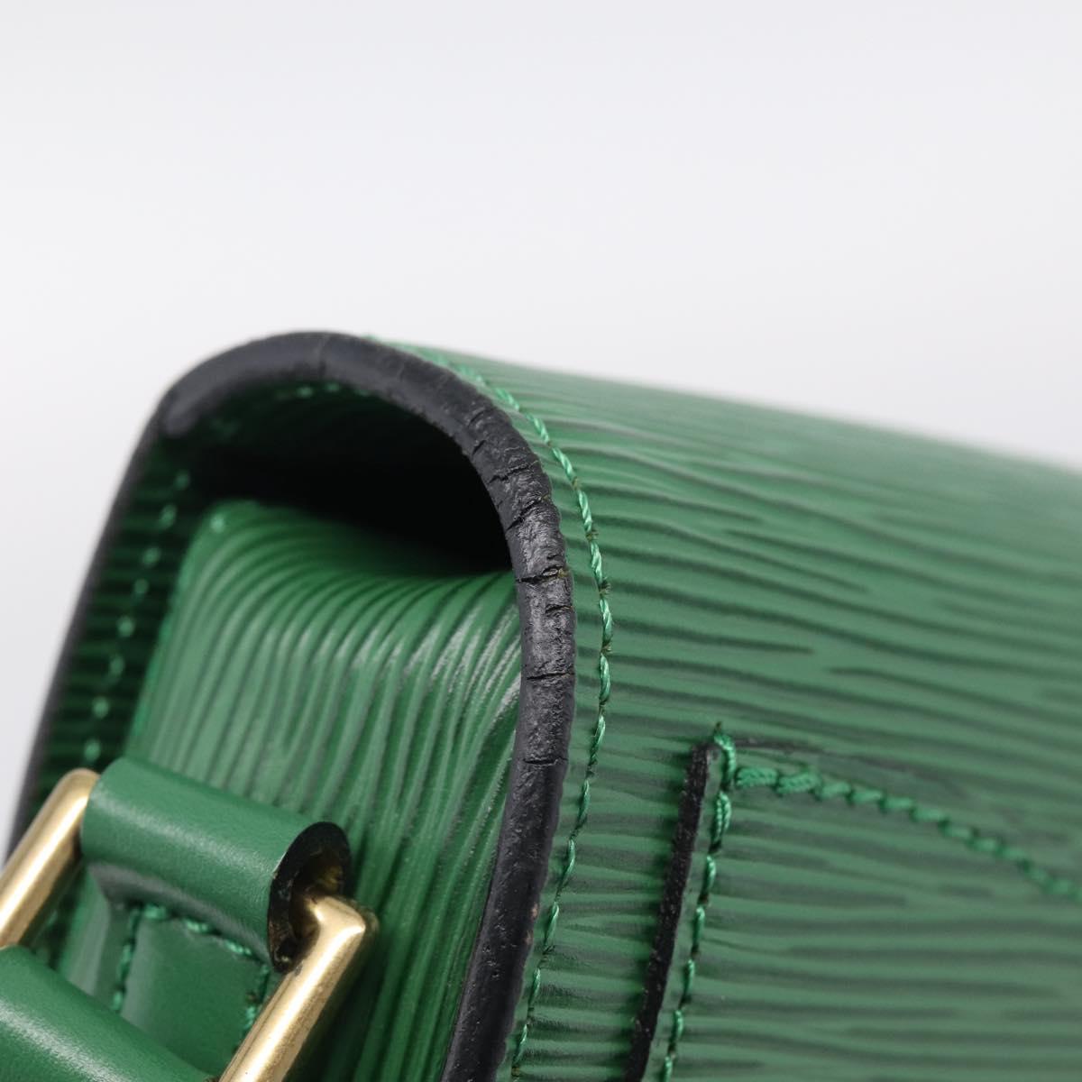 LOUIS VUITTON Epi Saint Cloud PM Shoulder Bag Green M52214 LV Auth 212967A