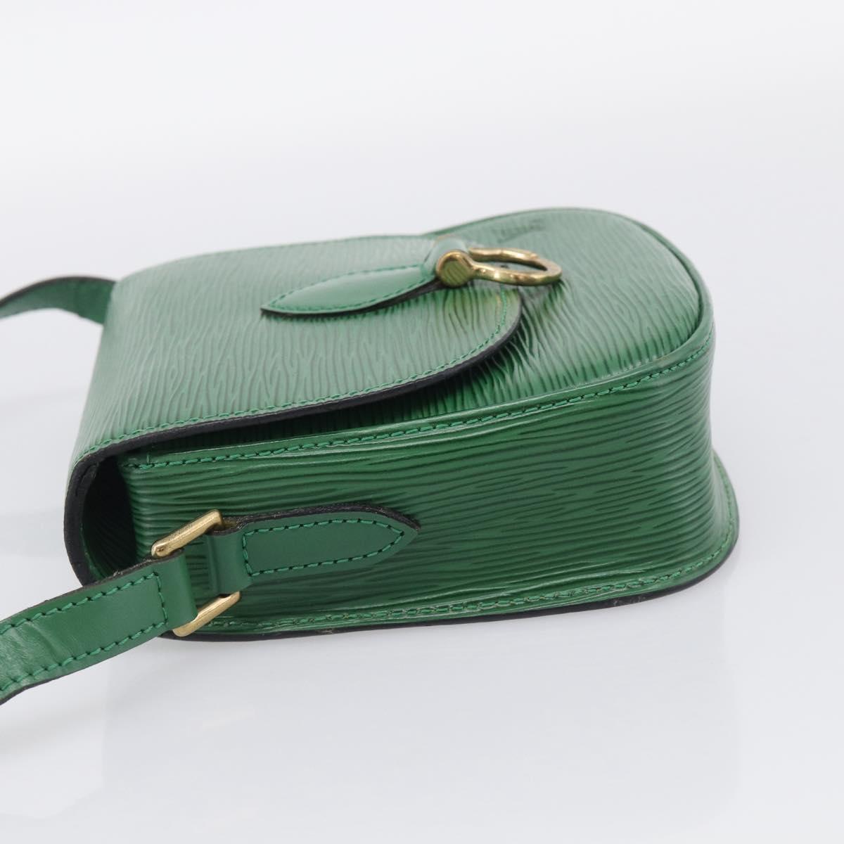 LOUIS VUITTON Epi Saint Cloud PM Shoulder Bag Green M52214 LV Auth 212967A
