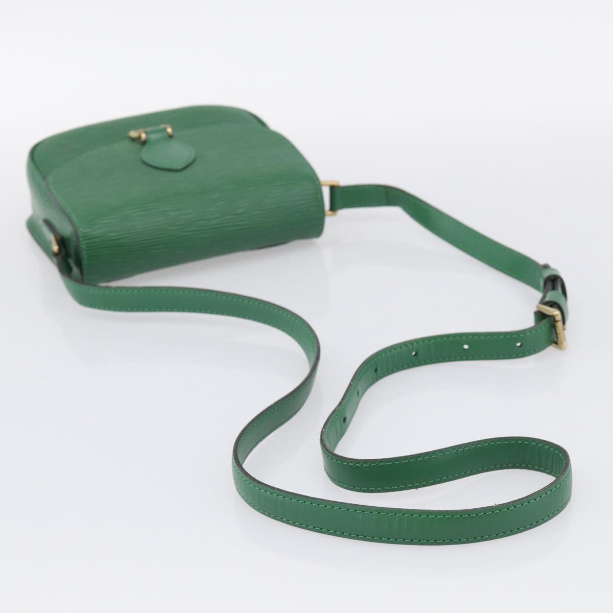 LOUIS VUITTON Epi Saint Cloud PM Shoulder Bag Green M52214 LV Auth 212967A