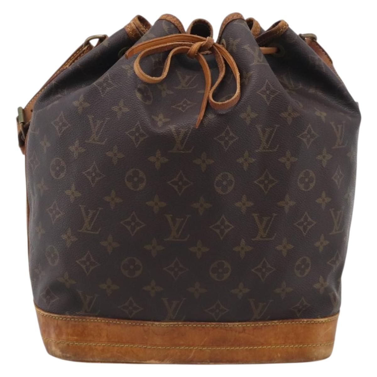 LOUIS VUITTON Monogram Noe Shoulder Bag M42224 LV Auth 212974
