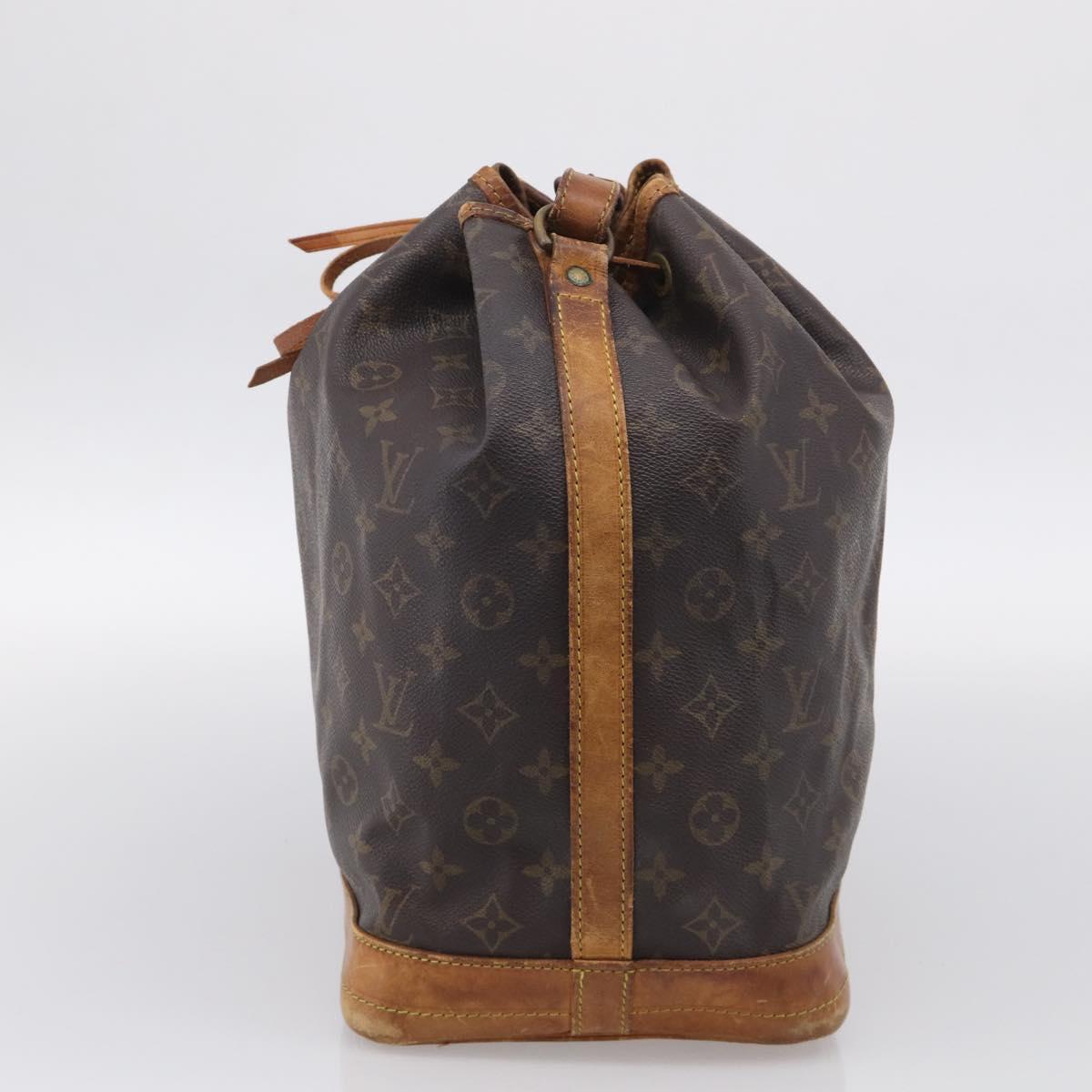 LOUIS VUITTON Monogram Noe Shoulder Bag M42224 LV Auth 212974